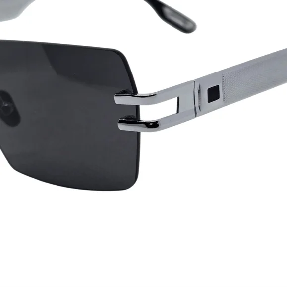 Porta Romana Silver Sunglasses with Orange Case MODEL 580 display picture 1